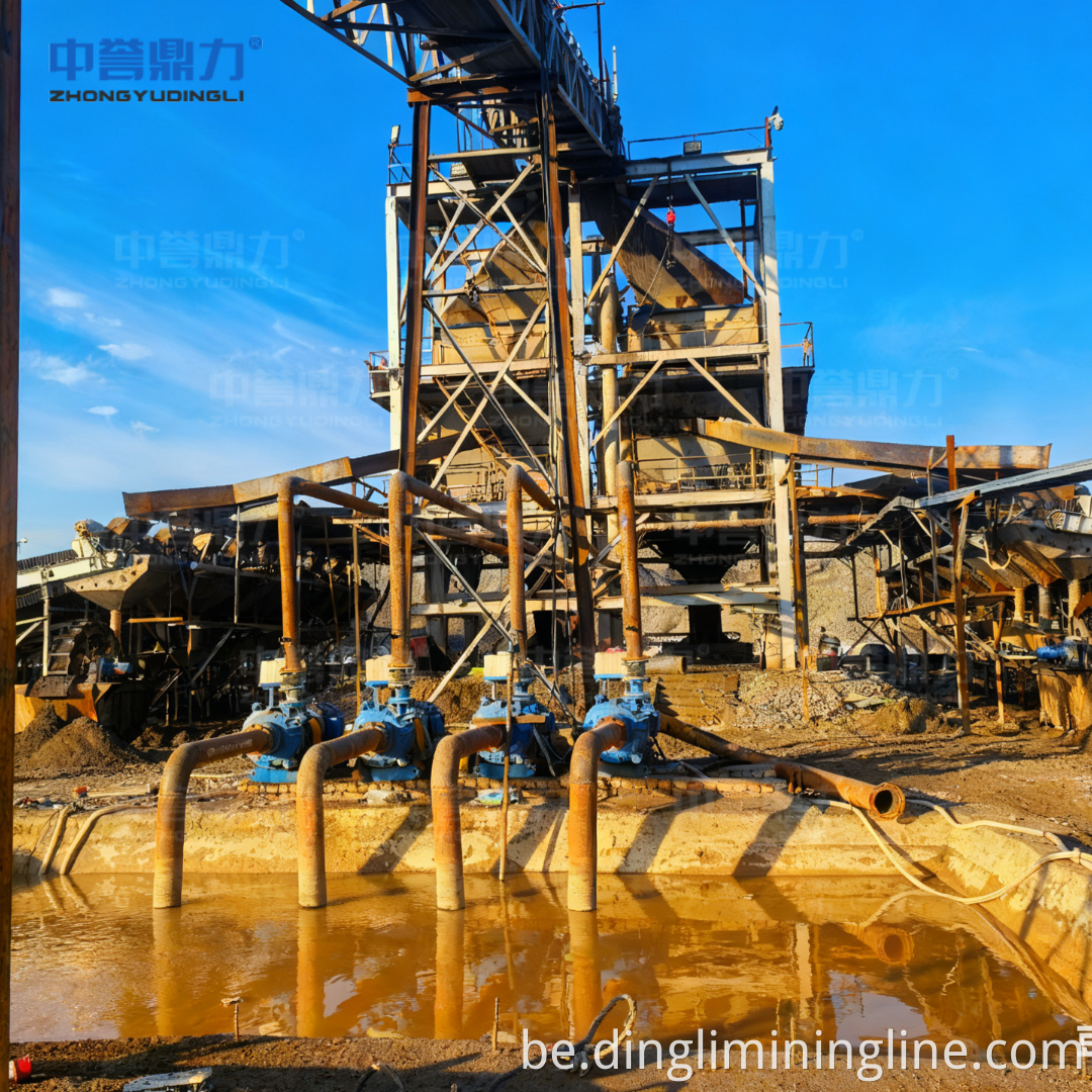 120 TPH Gold Processing Line